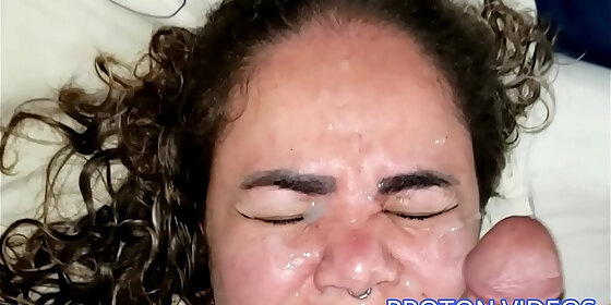 cumming nd peeing at natasha sub face