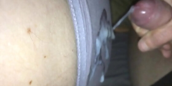 cum on her s ass