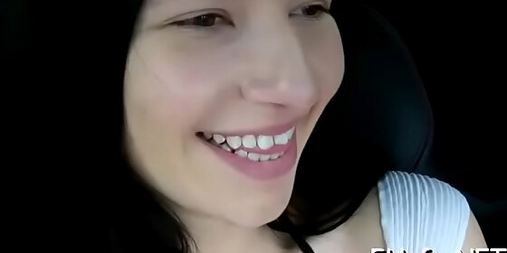 dong sucking pleasures in hand of appetizing lady nadia