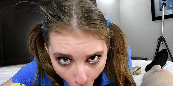 melody marks eighteen year old gives pop rocks blowjob deepthroats gags cries on dirty old man joe jon also exploits hannah hays