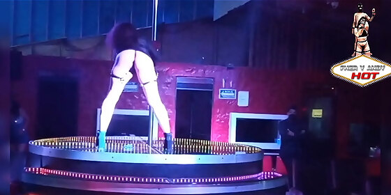 a stranger takes off my thong then i m going to dance at a table