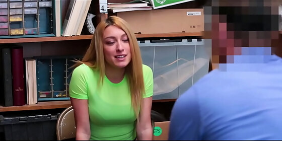 teenlifters petite blonde shoplifter wanted to be caught to fuck guard alexa raye