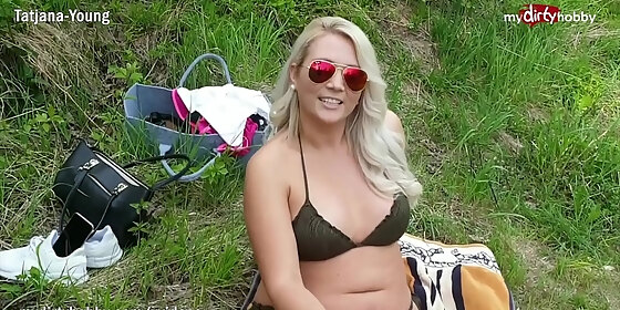  busty german hottie caught him spying