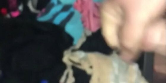cumming on my step moms panties