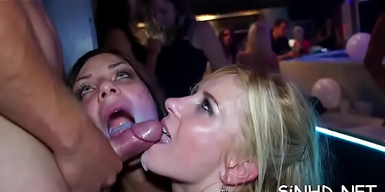 explicit and brazen group gratifying