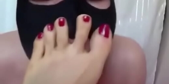 sexy korean foot domination
