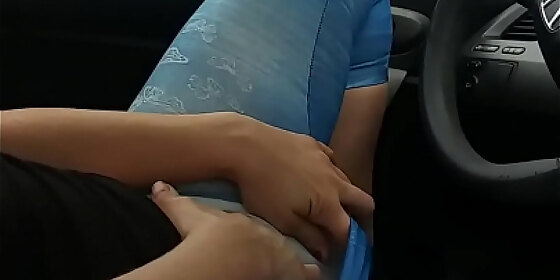 lil squirt in her car being a tease