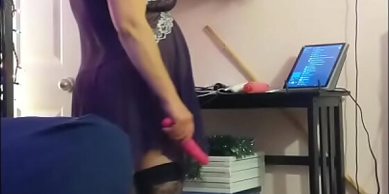 hotwife steffi purple teddy pussy dance full version