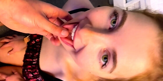 pov homemade amateur facial cumshot and blowjob