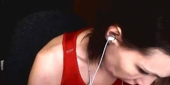 hottest brunette solo webcam masturbation 2