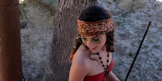 sexy small tits teen showed her flower
