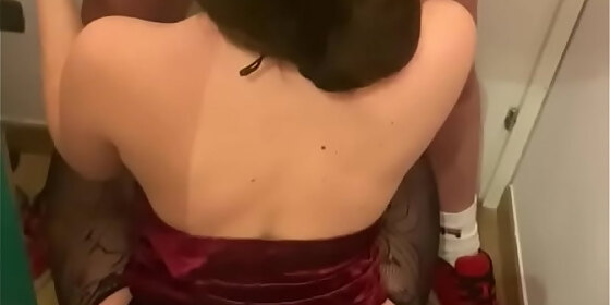 almost surprised in the fitting room during a blowjob mia marco foxcoupleitalia