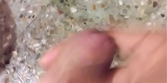 my girlfriend leaves me horny and i go to the bathroom to take it off