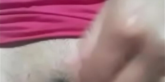 a mature woman touches herself for me