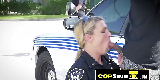 public bbc deep throat in public with a horny blonde milf who loves black dicks