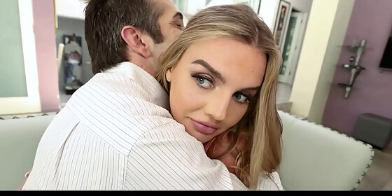 familymoans kinky stepdaughter kate dalia sucks and rides her stepdad s dick to cheer her up