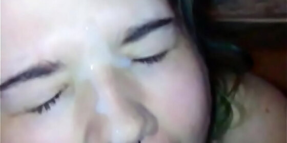 18yo gf blowjob facial