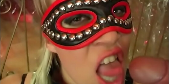 stretched and craving pussy of dirty mistress martina banged by latex