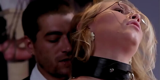 blonde anal fucked in bdsm ffm