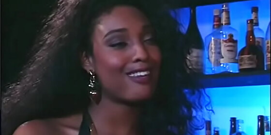 horny ebonies loves to take their chances and fuck on the bar