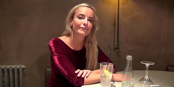 stunning vegan blonde victoria pure wants to open a restaurant and gets fucked in the ass
