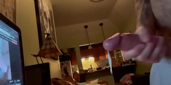 solo jerk cum shot big cock