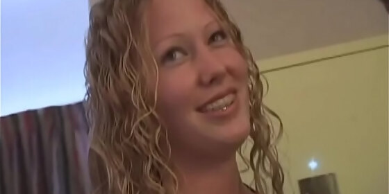 magnificent sweetie bamby with large natural tits does it way better