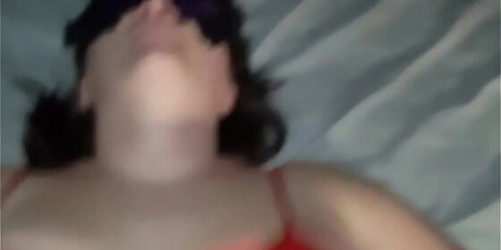 fucking blindfolded gf