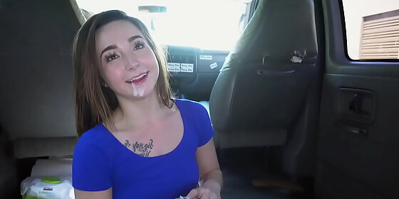 fucking over a hot petite chick