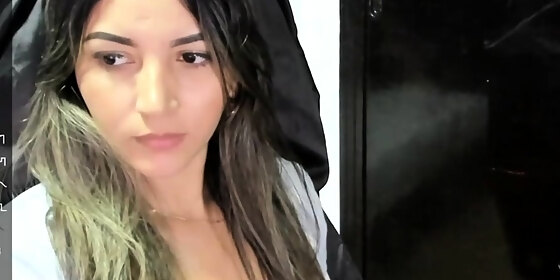 masturbating sexy webcam babe big boobs webcam solo