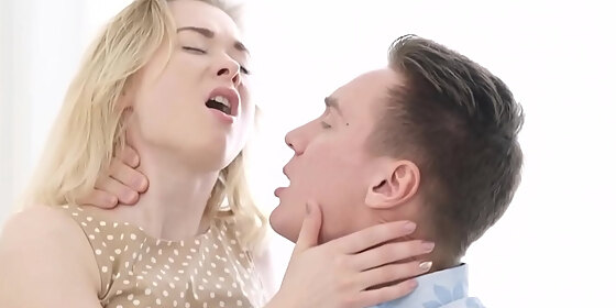 torrid anal pounding makes hot blonde teen via lasciva orgasm
