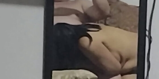 lupe the submissive maid of izcalli blows me in front of the mirror