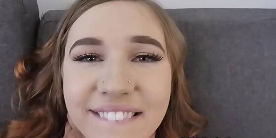 pov fucking curvy teen amateur on her first casting
