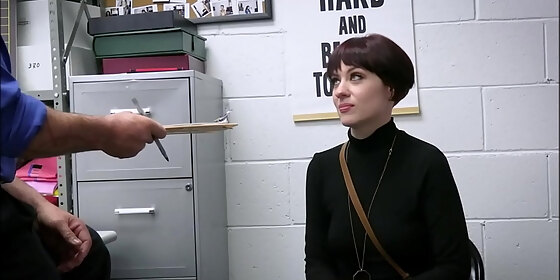 sexy milf teacher jessica ryan caught shoplifting fucked by guard after deal is reached