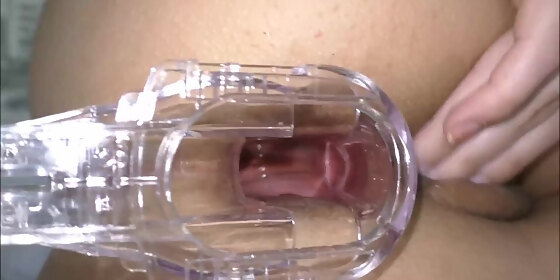amazing video inside asshole closeup masturbation and fingering