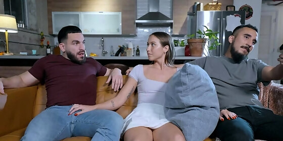 watching a movie with my stepsis turned out so fucking kinky