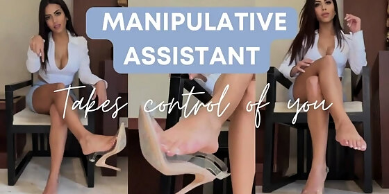 miss eva manipulative assistant takes control of you