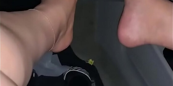 wifey getting nasty in the car