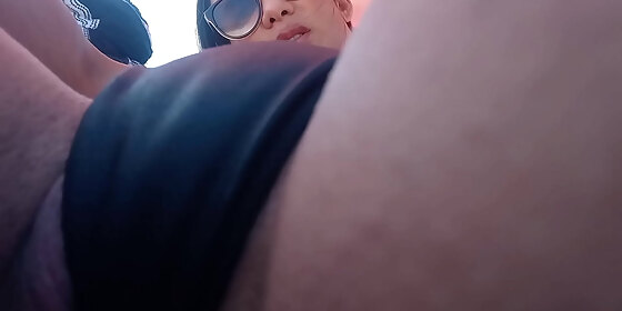 beach sun and dick in the ass in the car