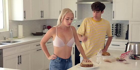 angry teen stepsister braylin bailey hates her stepbro but sucked his big dick anyway