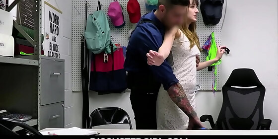 disgustedgirl teen thief lana smalls did not want the real cops involved in her shoplifting case