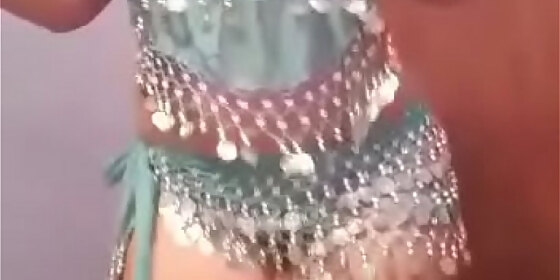 miki does a belly dance