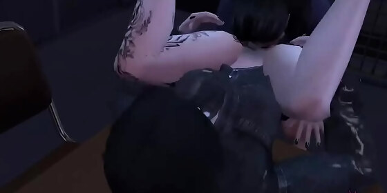 thief is fucked hard by lesbian police sexual hot animations