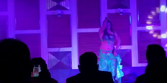 nude dance in house