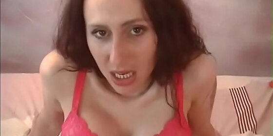 british darkhaired floozie maya manson is always ready put some slobber on the knobber and cream her face