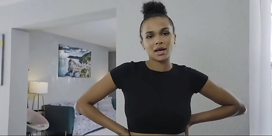 my ebony teen stepdaughter with big tits gets punished for bad grades alina ali