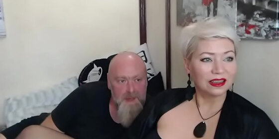 a real husband fucks his wife in all holes in private show