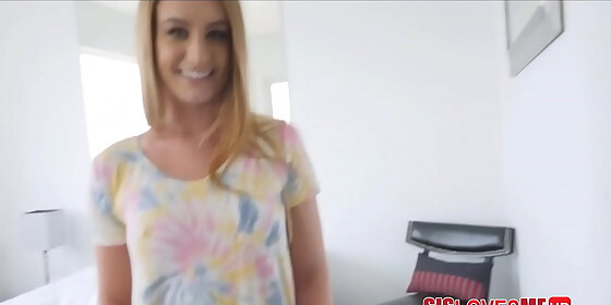 sislovesmehd meeting my new hot teen step sister daisy stone with a 69 pov
