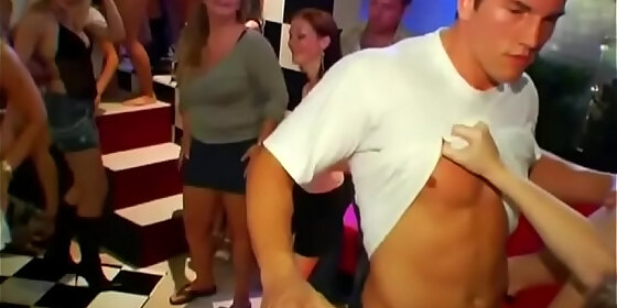 wild and raucous pole party