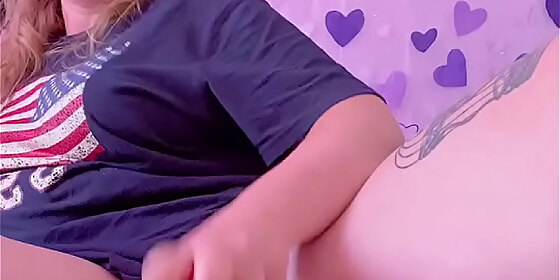 huge red dildo and squirt